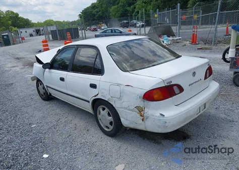 1999 Toyota Corolla Ce from USA, damaged, VIN 2T1BR12E5XC183053